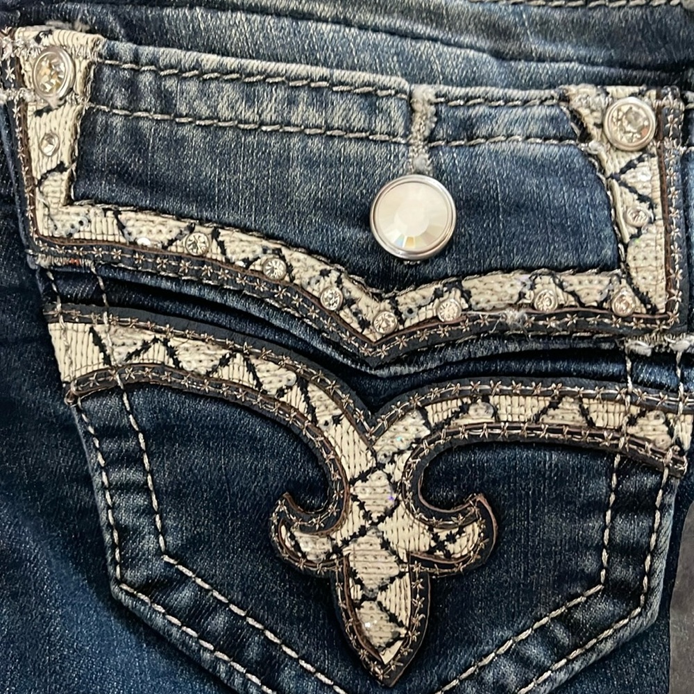 COPY - Rock revival blue jeans